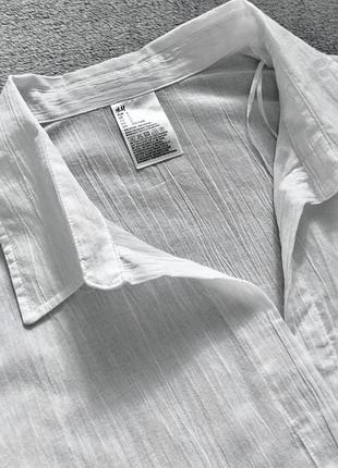 Біла сорочка h&m 2