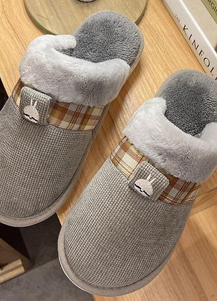 Чоловічі шльопанці домашні тапки тапочки сірі 42-47 мужские шлепанцы тапки домашние