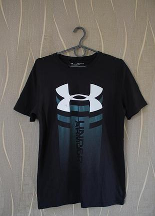 Подростковая/человечья футболка under armour vertical logo