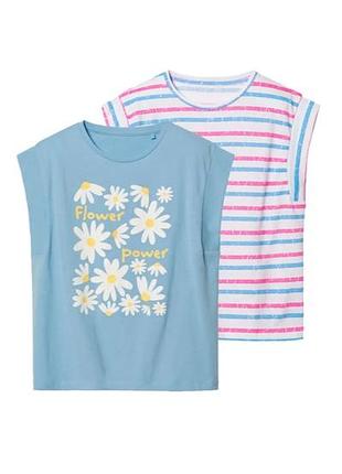 Детские хлопковые футболки pepperts