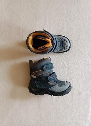 Ecco gore-tex детские термо ботинки зимние