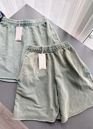 Трикотажні шорти петля варений ефект