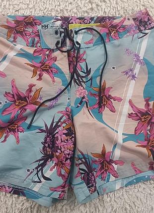 Шорти пляжні oригінальні швидкосохнущі полегшені стильні helly hansen розміру м