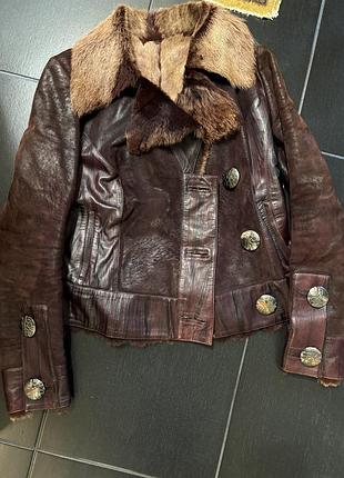 Massimo dutti дубленка