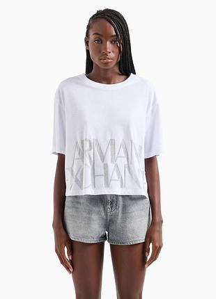 Женская футболка armani exchange
