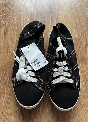 Кеди жіночі h&m, 38 , устілка. 24.0