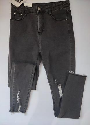 Женские джинсы скинни размер м
