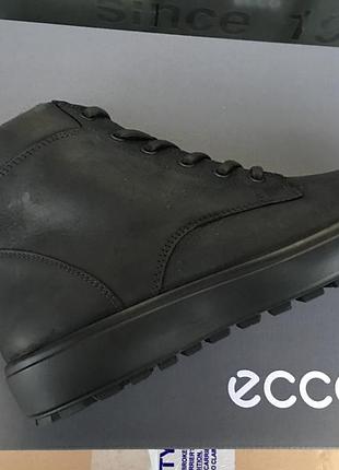 Мужские зимние ботинки ecco soft 7 tred 450194 020013 фото