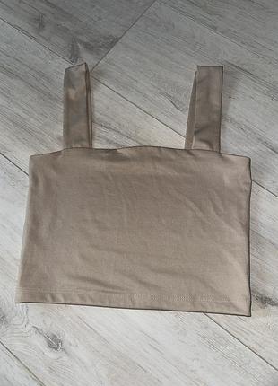 Топ бежевий