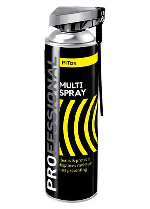 Універсальне мастило piton multi spray pro, 500 мл