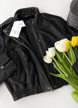 Куртка бомпер zara
