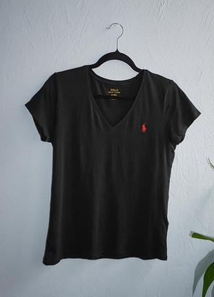 Оригинальная хлопковая футболка polo ralph lauren