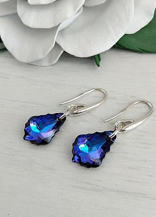 Сережки swarovski