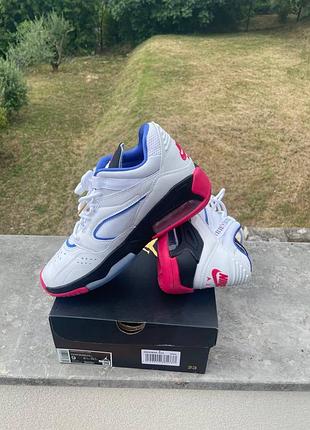 Кроссовки jordan 9 white black red