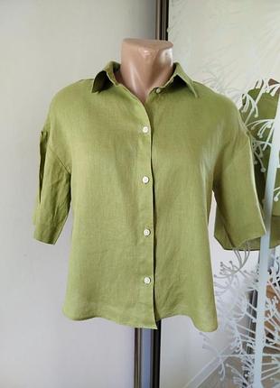 Сорочка льон h&m