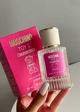 Духи жіночі moschino toy 2 bubble gum 60 мл парфум москіно той 2 бабл гам