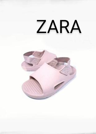 Стильные босоножки сандалии бренда zara принт пышная роза u9 5. eur 22