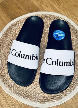 Стильні мʼякі трендові шльопанці columbia