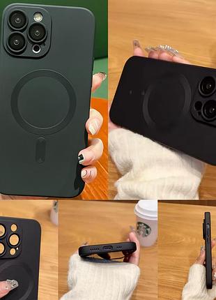 Чохол на iphone 16 pro max silicone case magnetic