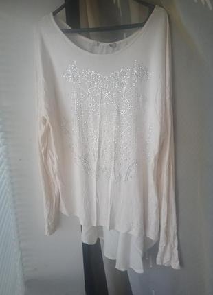 Блуза свободная большого размера