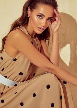 Новое платье в горошек турция евр 38