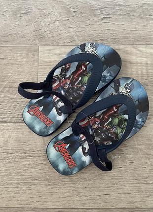 Вʼєтнамки шльопанці пляжні вьетнамки для хлопчика 24-25 розмір на резинці
