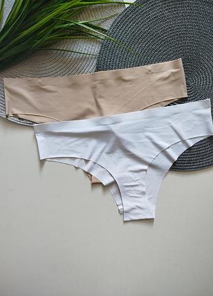 Бесшовные трусы трусики primark комплект