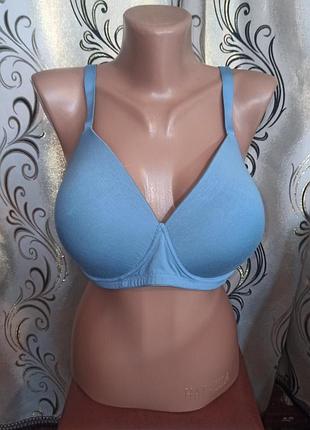 Бавовняний бюстгальтер без кісточок 38dd 85e marks&spencer