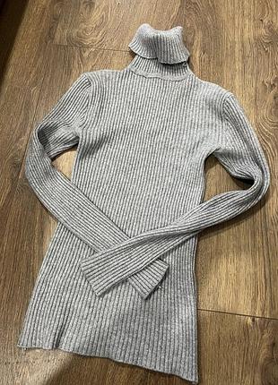 Водолазка в рубчик