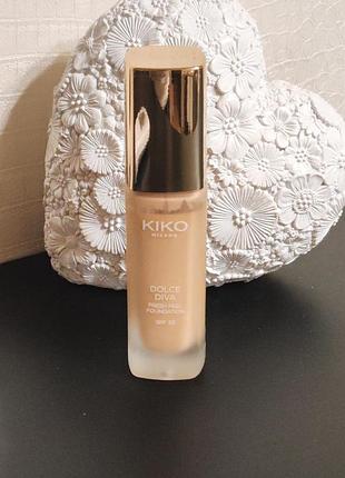 Тональний крем spf 30 водостійкий  kiko milano