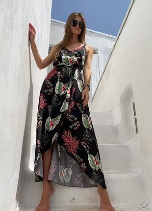 Сарафан в принт штапель