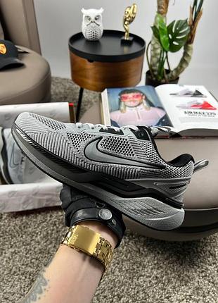 Кроссовки nike zoom winflo light grey 3