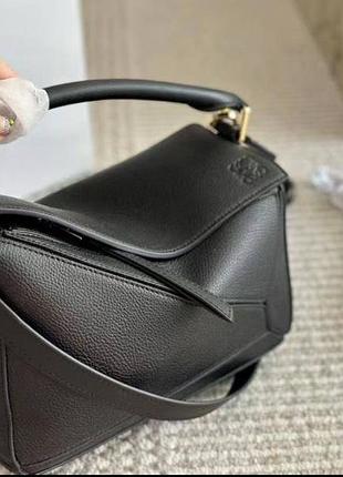 Жіноча шкіряна сумка сумочка клатч через плече у стилі loewe