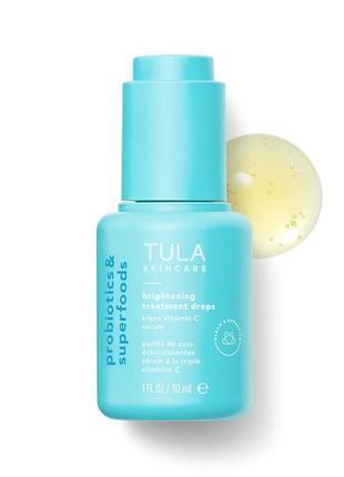 Освітлююча сиворотка tula brightening treatment drops 7 мл