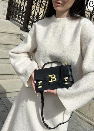 Сумка balmain b-buzz 24 total black