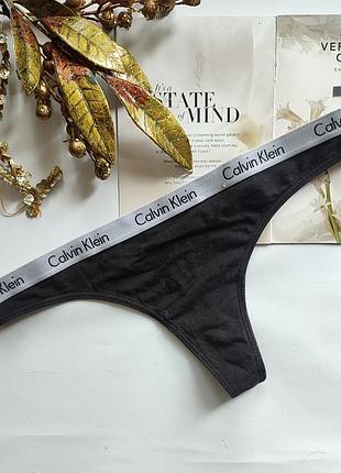 Calvin klein m 38 хлопковые трусики стринги
