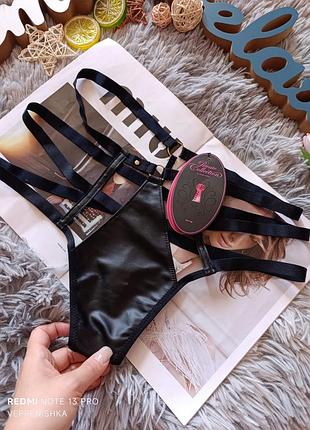 Высокие трусики-стринги под кожу hunkemoller 🖤 7