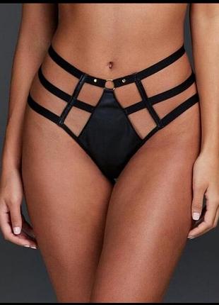 Высокие трусики-стринги под кожу hunkemoller 🖤 8