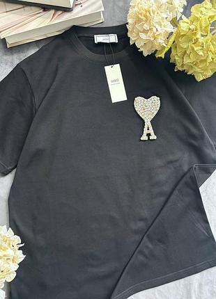 Футболка ami з серцем