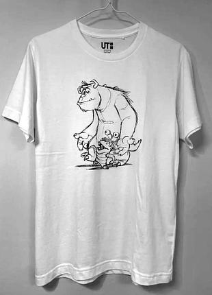 Футболка жiноча uniqlo monsters, inc