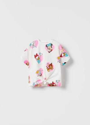Футболка disney від zara для дівчинки