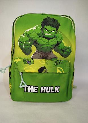 Дитячий рюкзак халк, hulk,  залізна людина