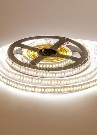 Світлодіодна стрічка 12v тепла біла avt smd3014 204led/м ip20