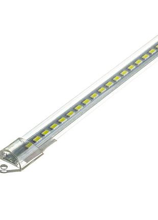 Світлодіодна лінійка прозора. 30см 220v 6w 4000-4500к ip44