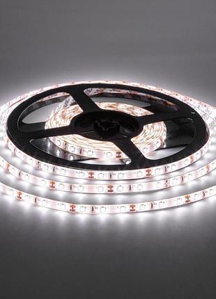 Світлодіодна стрічка біла 12 v smd2835 120 led/м ip65