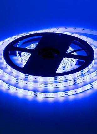 Светодиодная лента герметичная синяя 12v smd2835 60led/м ip65
