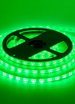 Світлодіодна стрічка зелена 12 v smd2835 60 led/м ip20