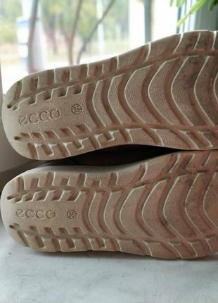 Шкіряні зимові черевики ecco gore-tex 35 р5 фото
