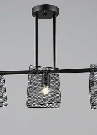 Люстра в стилі лофт sirius b s2469/3 bk чорна