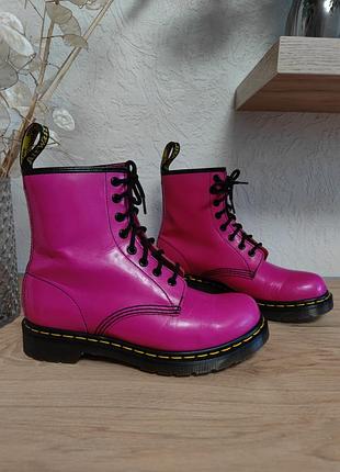 Черевики dr martens 1460 w hot pink patent leather boots women's 
оригінал